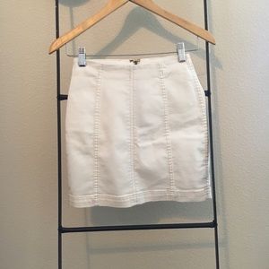 Free people white skirt